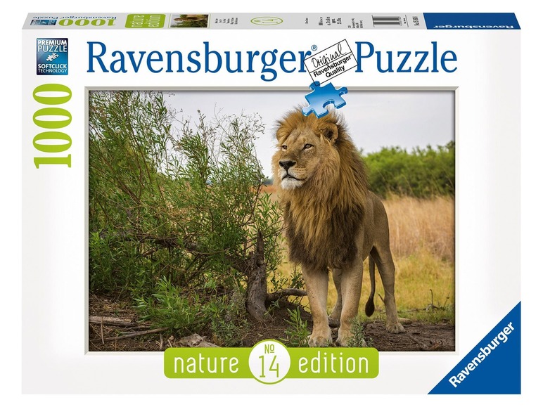 Aller en mode plein écran Ravensburger Puzzle - Lion - Photo 1