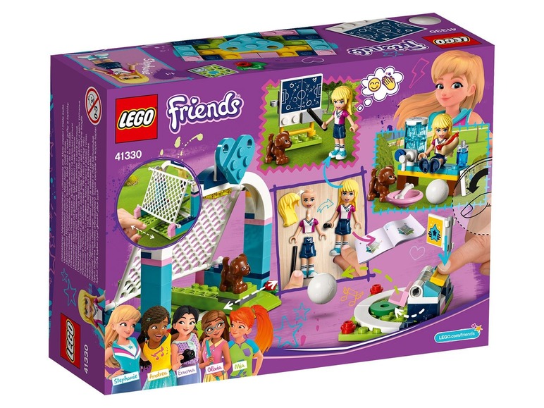 Ga naar volledige schermweergave: LEGO® Friends Stephanie's voetbaltraining (41330) - afbeelding 2