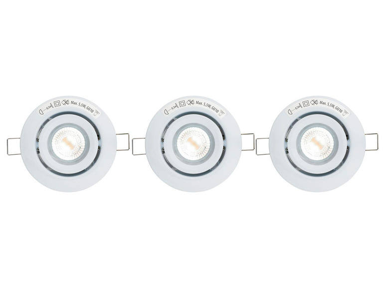 Aller en mode plein écran LIVARNO LUX Spots encastrables à LED Smart Home, set de 3 - Photo 7