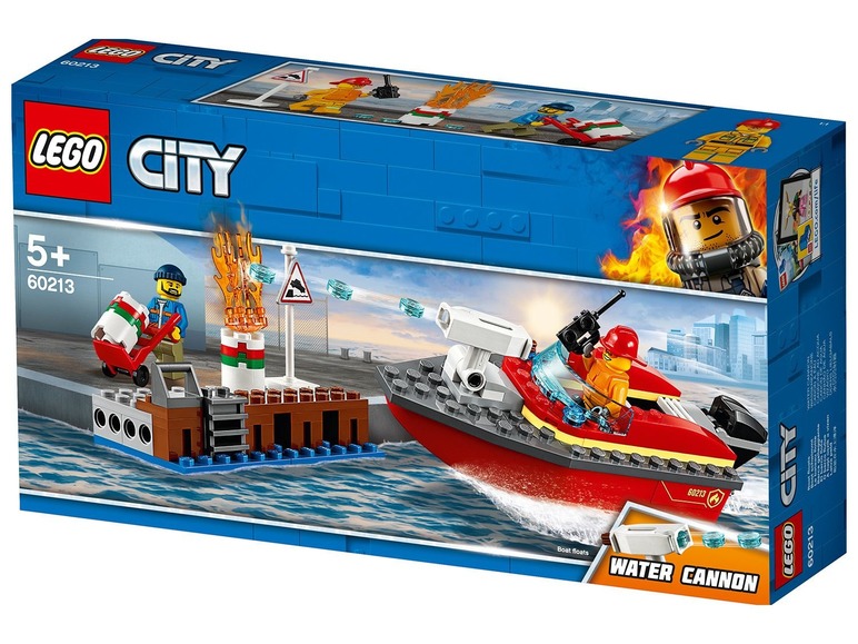 Ga naar volledige schermweergave: LEGO® City Brand aan de kade (60213) - afbeelding 2