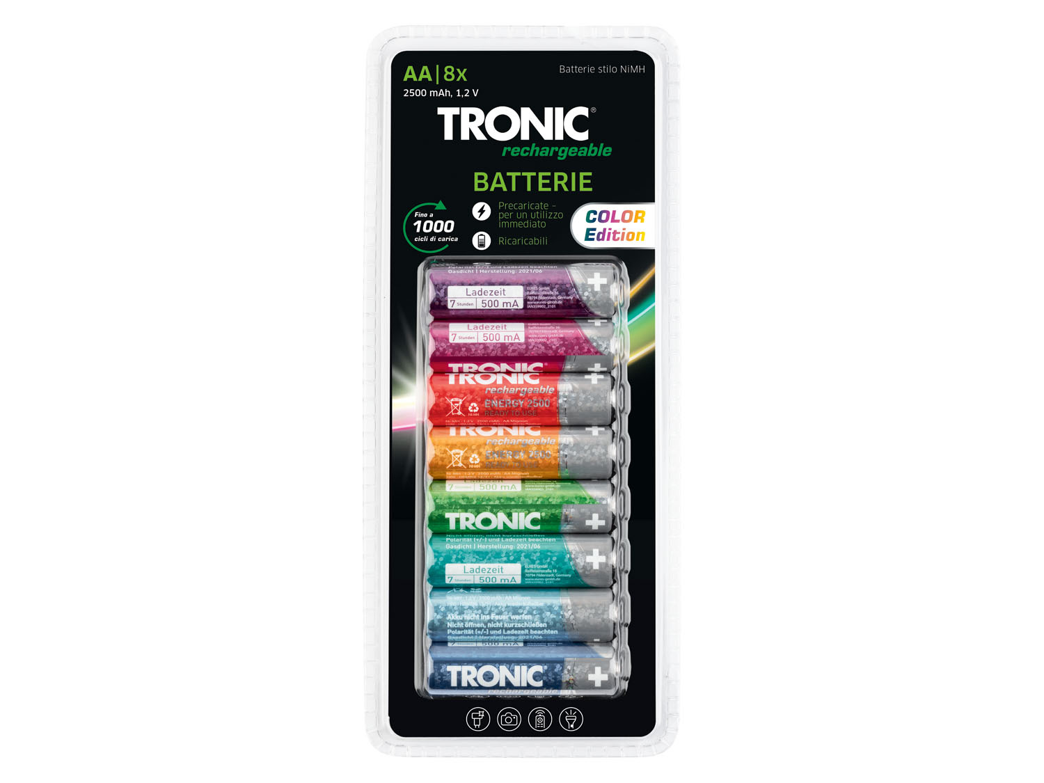Lotsbestemming Rondlopen Bestrating TRONIC® Oplaadbare batterijen online kopen op Lidl.be
