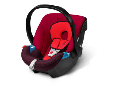 CYBEX SILVER Siège-auto »Aton Rumba Red«, Isofix, groupe 0+, de 0 à 13 kg
