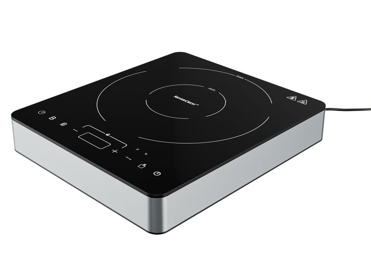 SILVERCREST Plaque à induction, 2 000 W, 3 programmes