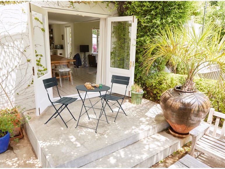 Ga naar volledige schermweergave: florabest Metalen bistroset, 3-delig - afbeelding 2