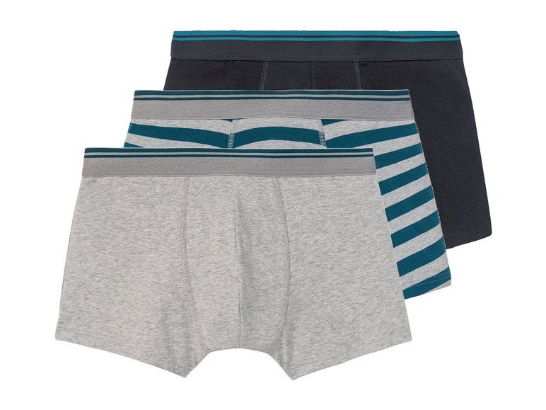 Ga naar volledige schermweergave: LIVERGY® Set van 3 boxershorts voor heren - afbeelding 2