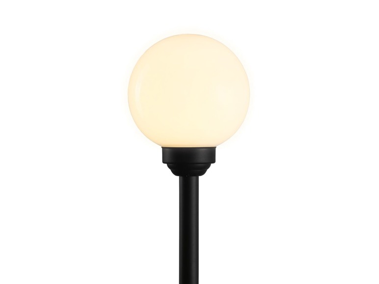 Ga naar volledige schermweergave: LIVARNO LUX Staande ledsolarlamp, Ø 20 cm, hoogte 39/51 cm, verlichtingsduur 6-8 u - afbeelding 3