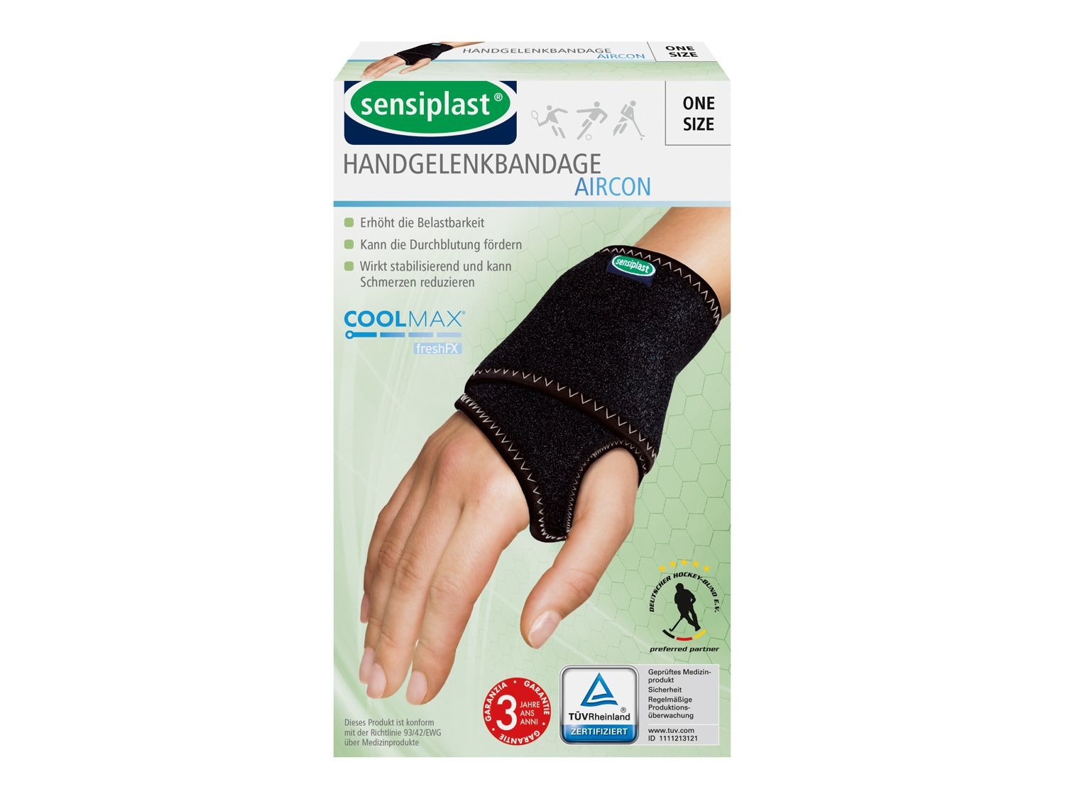 sensiplast® Bandage de AIRcon Lidl.be