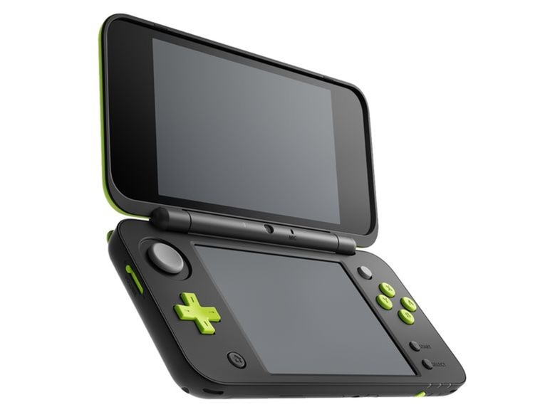 Aller en mode plein écran Nintendo 2DS XL noir/vert pomme - Photo 3
