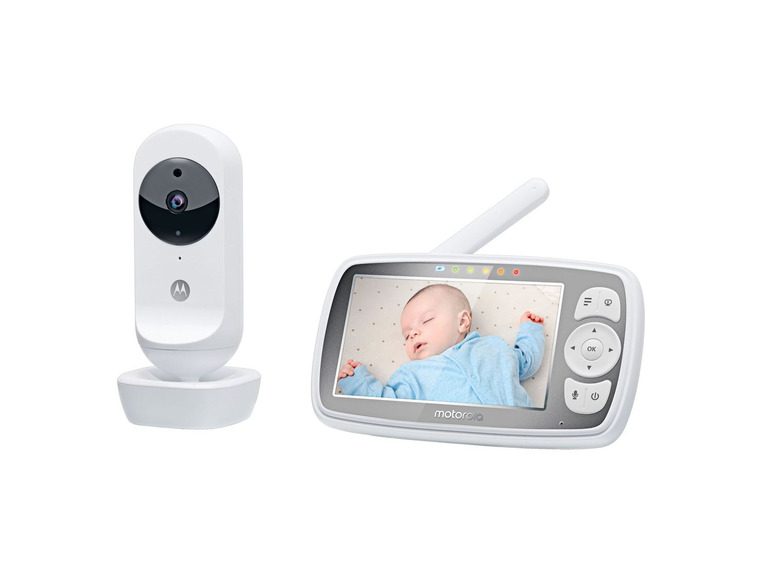 Ga naar volledige schermweergave: MOTOROLA Babyfoon met camera »EASE30«, 4" scherm - afbeelding 2