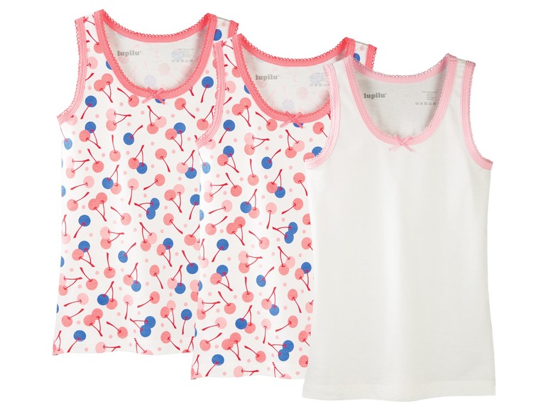 Aller en mode plein écran lupilu® Set de 3 tops pour filles - Photo 6