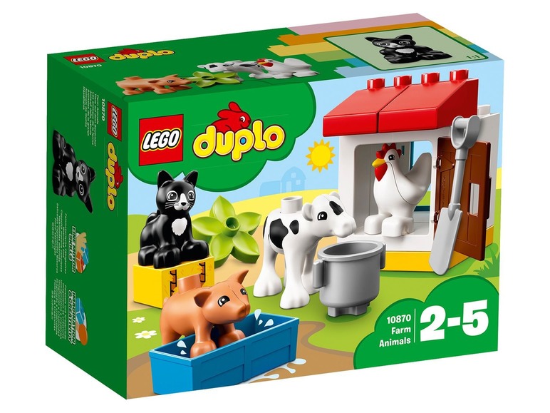 Ga naar volledige schermweergave: LEGO® DUPLO® Boerderijdieren (10870) - afbeelding 7