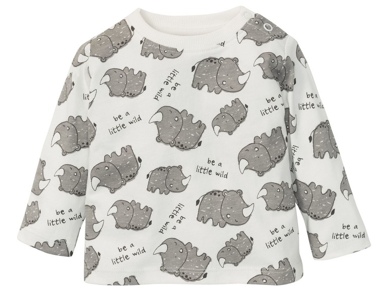 Ga naar volledige schermweergave: LUPILU® T-shirt met lange mouwen voor baby's - afbeelding 4