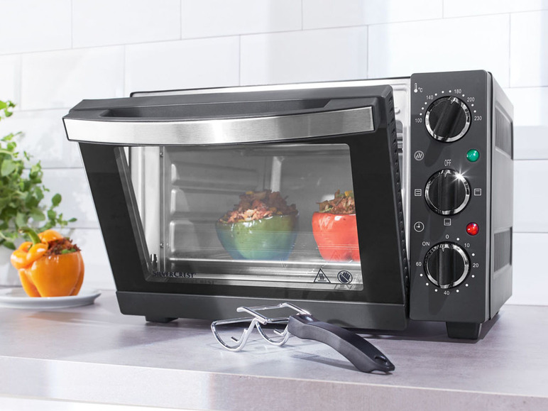 Ga naar volledige schermweergave: Silvercrest Kitchen Tools Mini-oven, 1200 W, inhoud 15 L - afbeelding 2