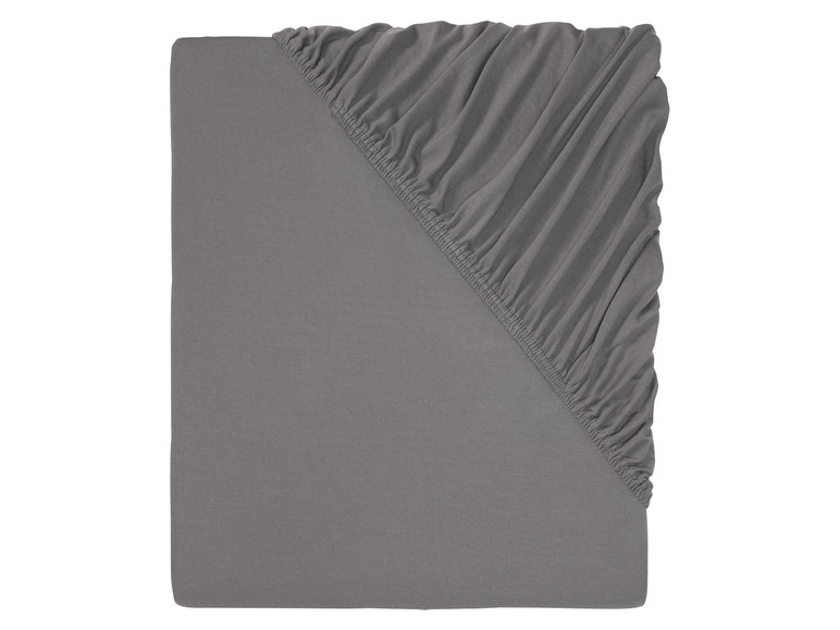 Ga naar volledige schermweergave: LIVARNO home Jersey hoeslaken, 180-200 x 200 cm - afbeelding 4