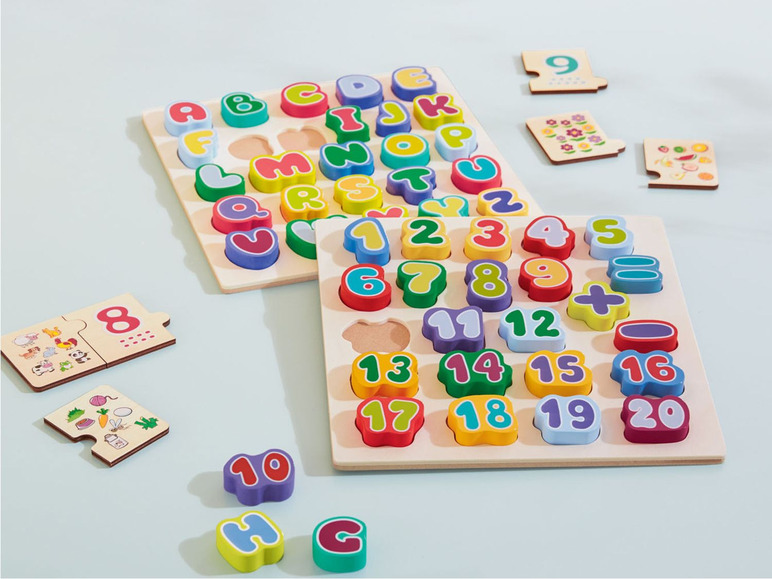 Ga naar volledige schermweergave: Playtive Educatieve houten puzzel - afbeelding 9