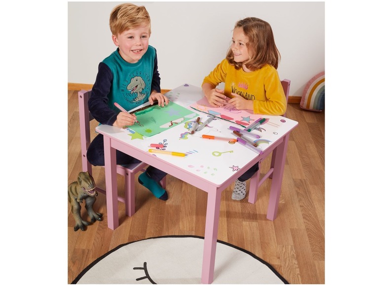 Aller en mode plein écran LIVARNO LIVING Table pour enfants avec 2 chaises - Photo 6