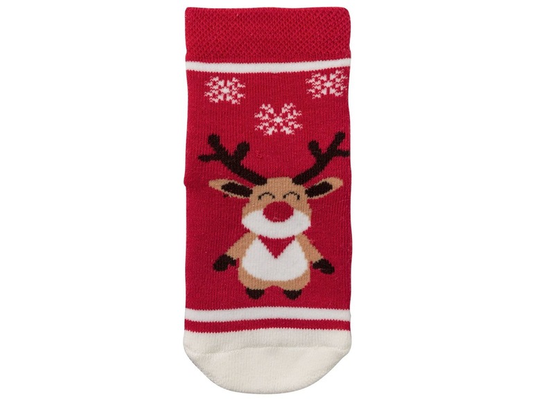 Aller en mode plein écran lupilu® 2 paires de chaussettes de Noël pour filles - Photo 7