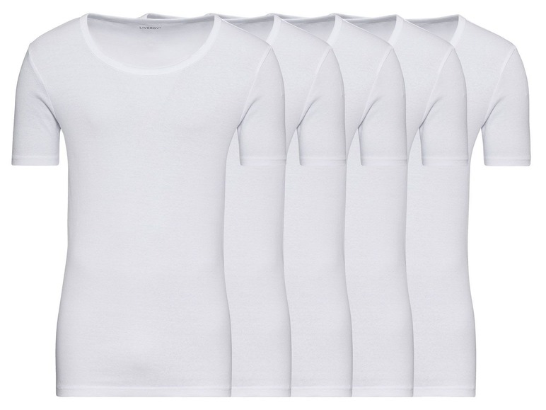 Aller en mode plein écran LIVERGY® Set de 5 t-shirts pour hommes - Photo 1