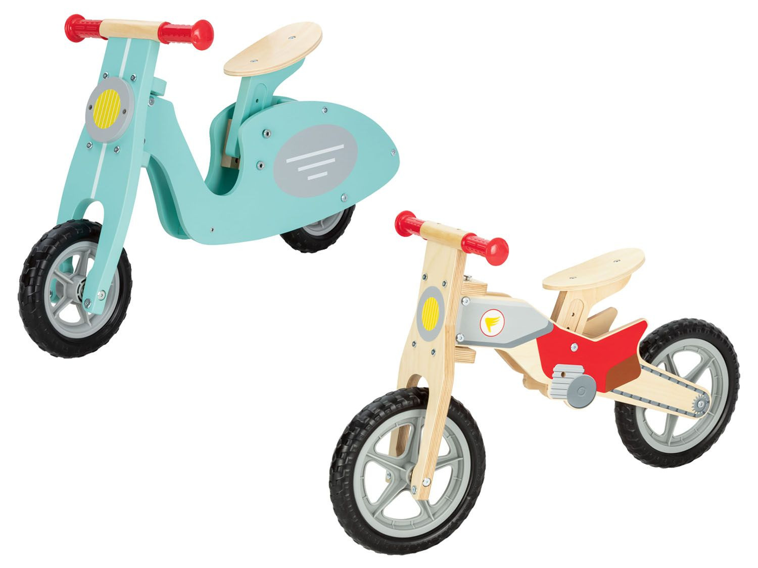 Playtive Houten loopfiets op Lidl.be