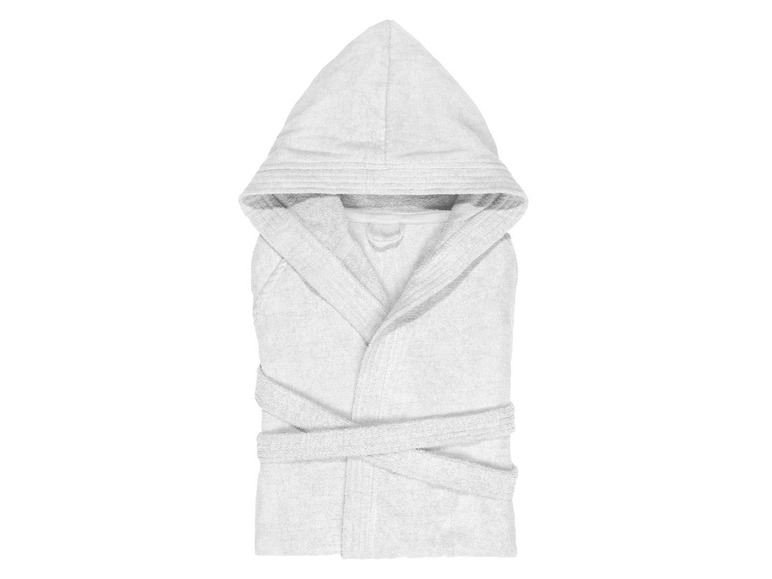 Aller en mode plein écran Biberna Peignoir de bain avec capuche, XS-XXL, unisexe - Photo 1