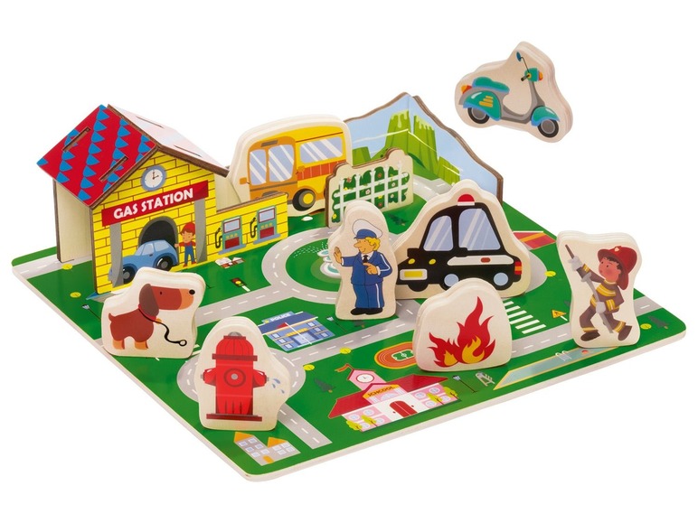 Aller en mode plein écran Playtive JUNIOR Puzzle 3D en bois - Photo 10