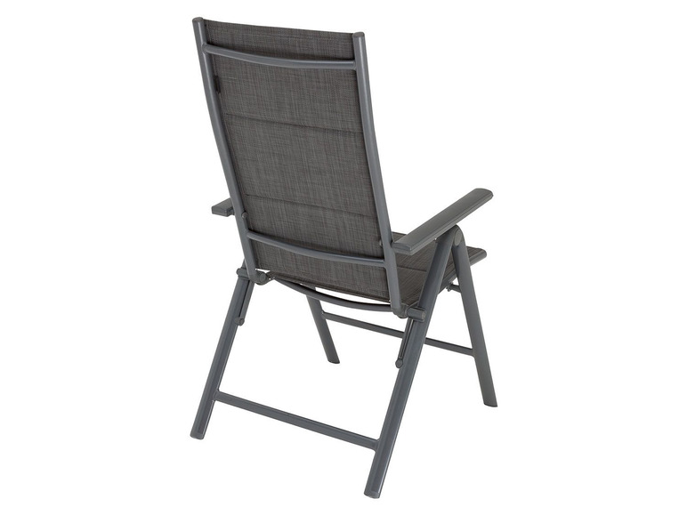 Aller en mode plein écran florabest Set de 2 chaises de jardin en aluminium, pliable - Photo 4