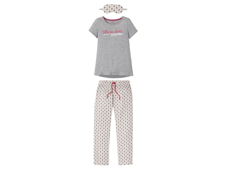 Ga naar volledige schermweergave: ESMARA® Lingerie 3-delige pyjamaset voor dames - afbeelding 2