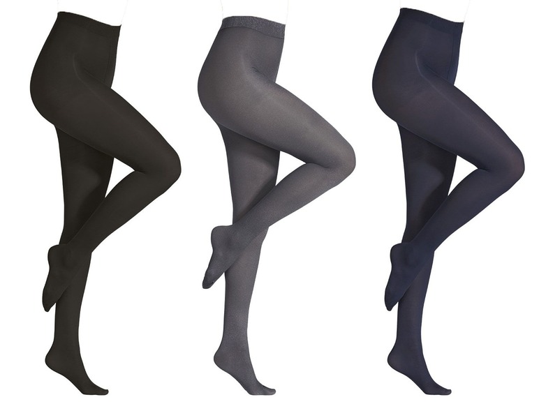 Ga naar volledige schermweergave: esmara® Set van 3 panty's voor dames - afbeelding 1