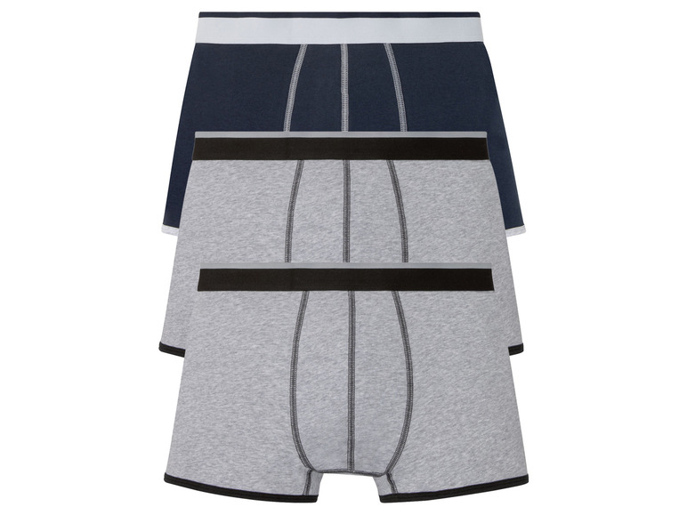 Ga naar volledige schermweergave: LIVERGY® Set van 3 boxershorts van een katoenmix - afbeelding 2