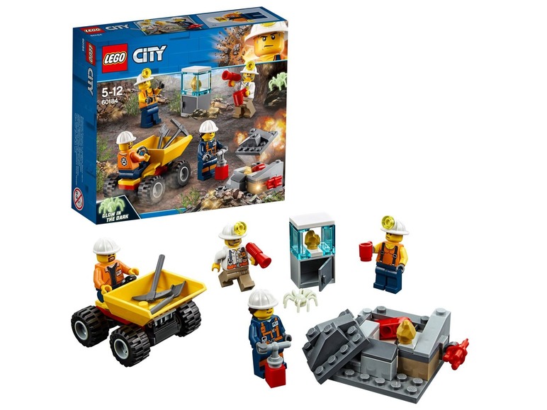 Ga naar volledige schermweergave: LEGO® City Mijnbouwteam (60184) - afbeelding 5