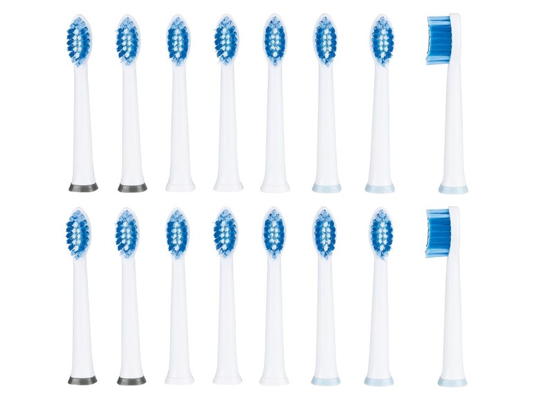 Aller en mode plein écran nevadent Set de 16 brossettes de rechange pour brosse à dents électrique - Photo 1