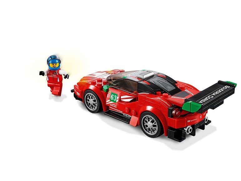 Ga naar volledige schermweergave: LEGO Ferrari 488 GT3 Scuderia Corsa (75886) - afbeelding 6