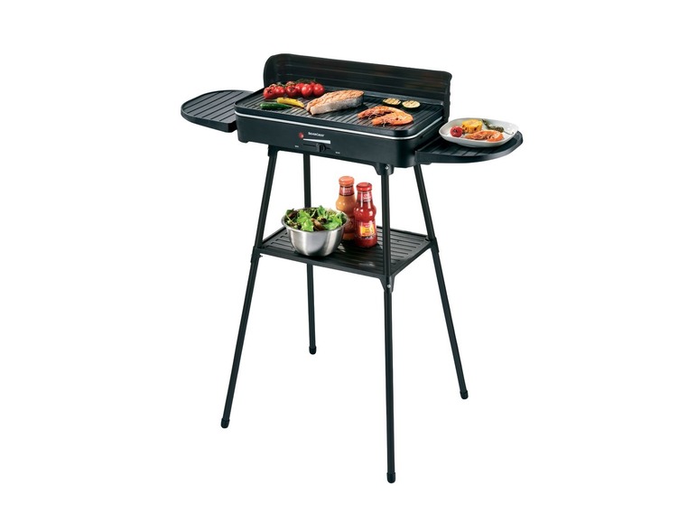Ga naar volledige schermweergave: SILVERCREST® Elektrische barbecue, 2200 W, staand of tafelmodel - afbeelding 1