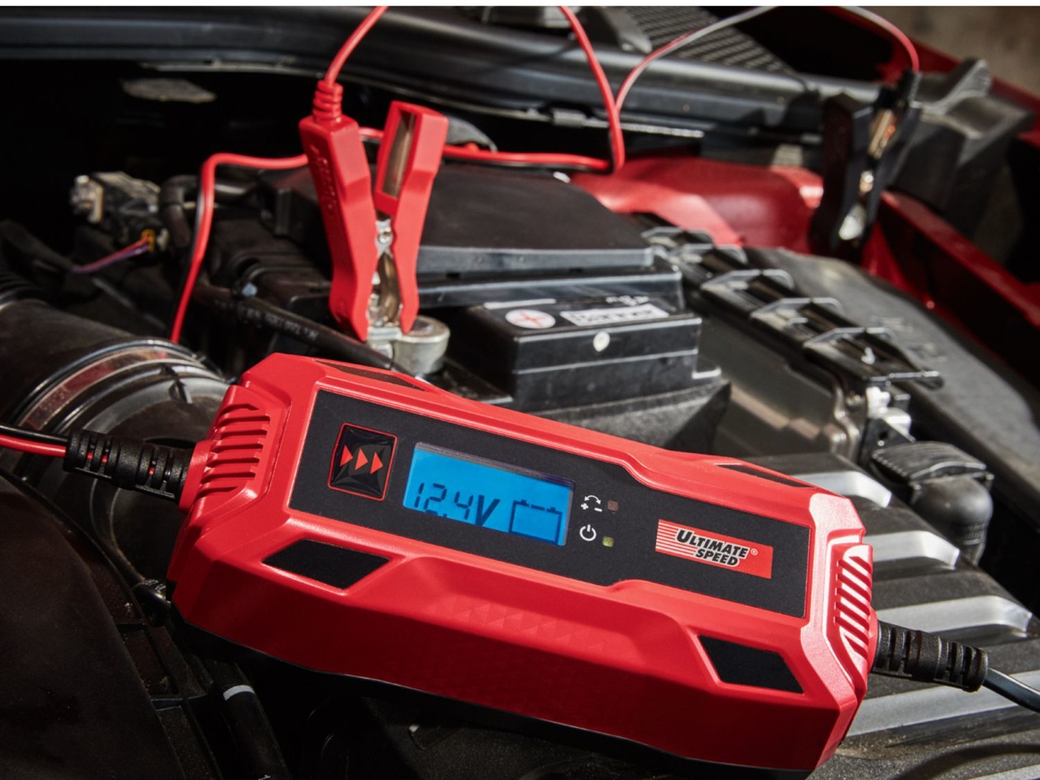 Ultimate Speed Chargeur de batterie ULGD 5.0 A1 pour toutes les batteries  de voiture et moto de 6 V ou 12 V : : Auto et moto