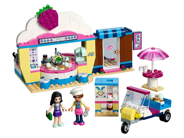 Ga naar volledige schermweergave: LEGO® Friends Olivia's Cupcake Café (41366) - afbeelding 3