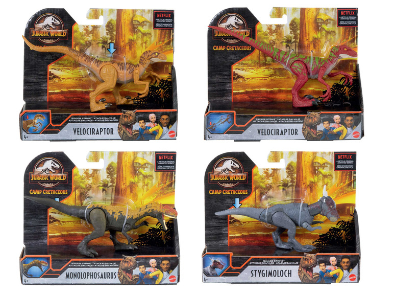 Aller en mode plein écran MATTEL Jurassic World Dino Rivals / Dino attaque - Photo 1