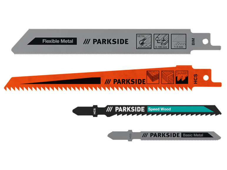 Aller en mode plein écran Scie sabre et scie sauteuse sans fil 20 V PARKSIDE® PSSSA20 - Photo 5