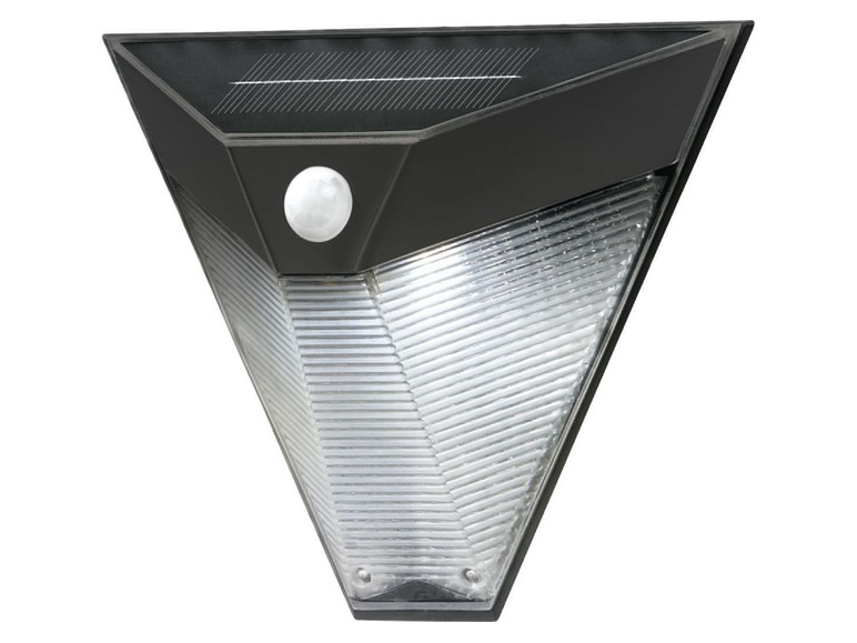 Aller en mode plein écran LIVARNO LUX Applique murale solaire à LED, détecteur de mouvements 5 m - Photo 2