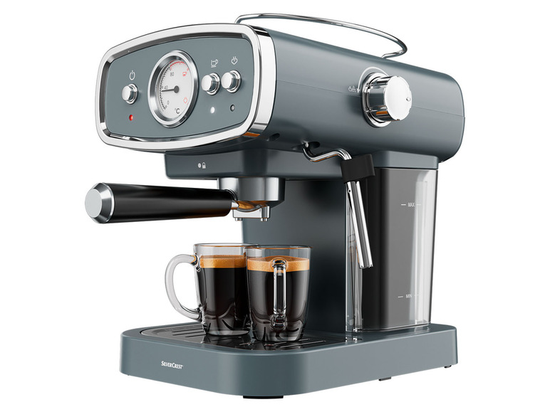 Ga naar volledige schermweergave: SILVERCREST Espressomachine, 1050 W - afbeelding 1