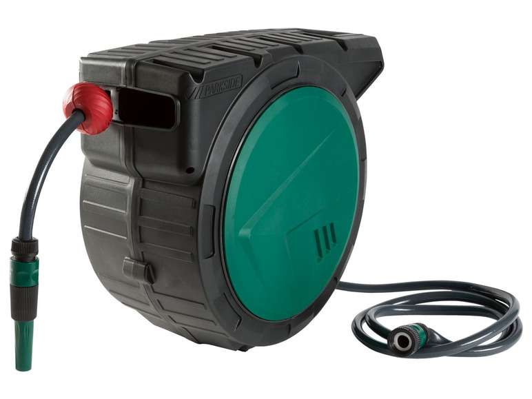 Ga naar volledige schermweergave: PARKSIDE® Muurhaspel »PSA25 B1«, met tuinslang 25 m - afbeelding 3