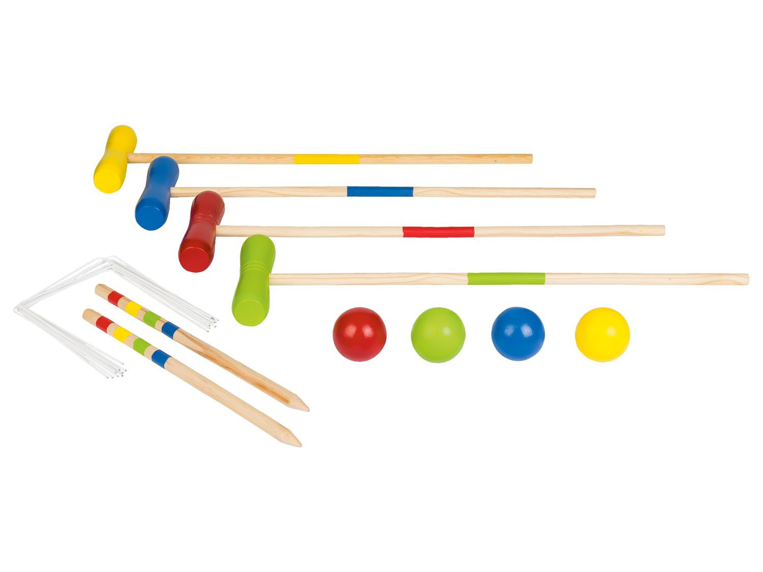 Playtive Jeu de croquet en bois Lidl.be