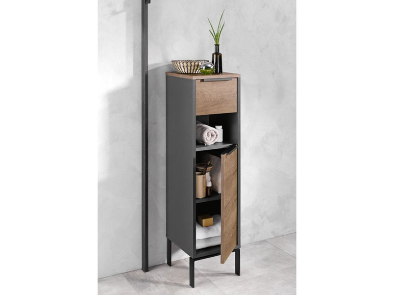 Ga naar volledige schermweergave: LIVARNO home Badkamerkast, 30,6 x 114,8 x 35 cm - afbeelding 5