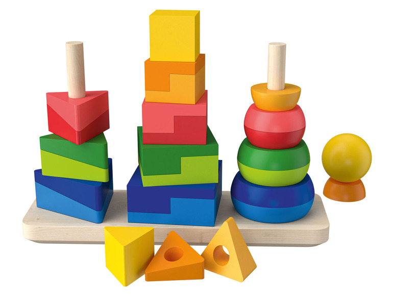 Ga naar volledige schermweergave: Playtive Educatief houten speelgoed, fijne motoriek - afbeelding 11