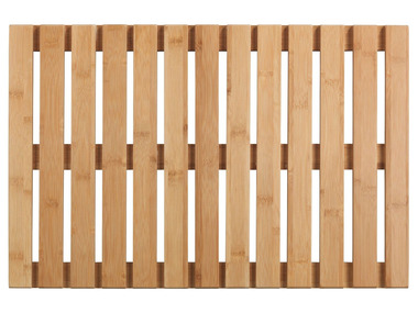 WENKO Tapis de bain bambou