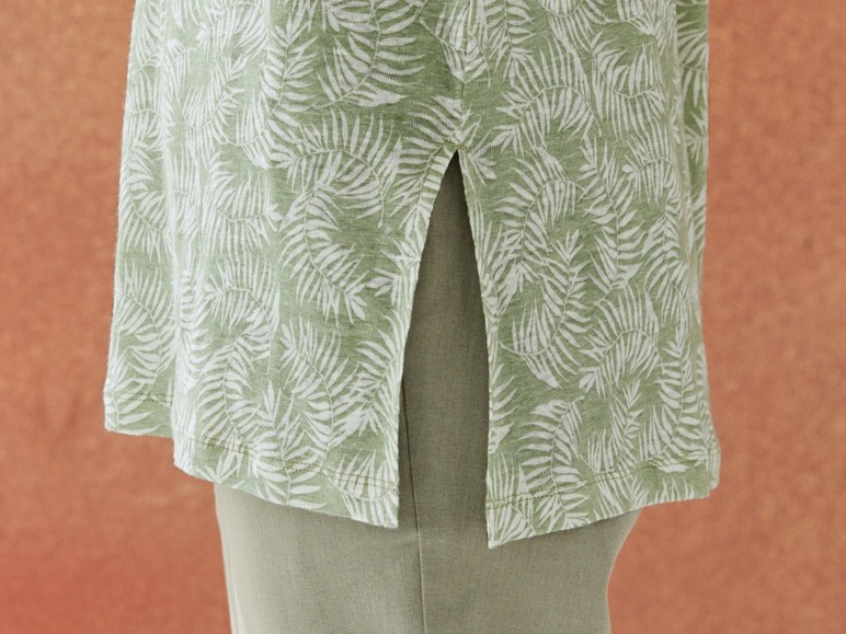 Ga naar volledige schermweergave: esmara® Mouwloze linnen blouse met zijsplitten - afbeelding 5