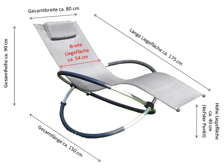 Aller en mode plein écran Leco Fauteuil à bascule - Photo 5