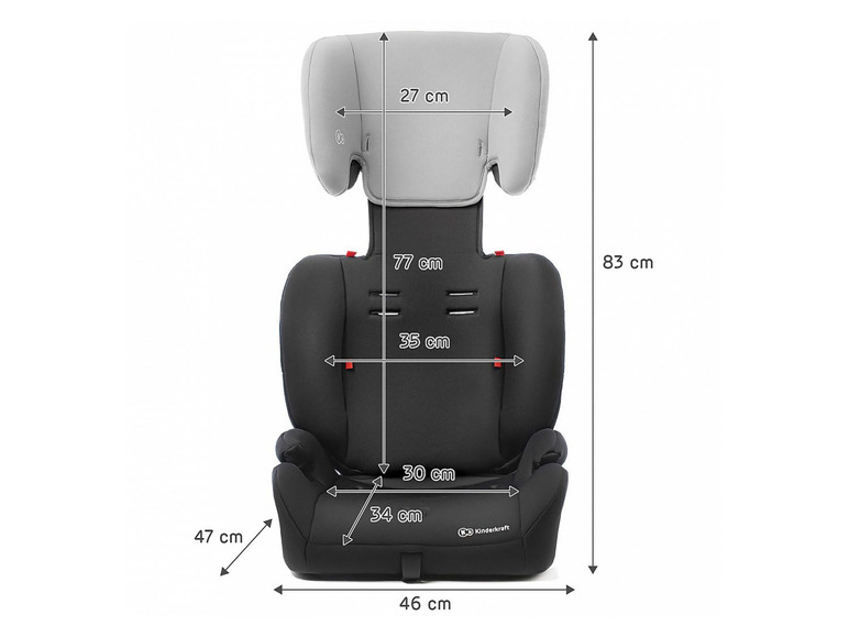 Ga naar volledige schermweergave: Kinderkraft Autostoel »Concept«, groep 1-3, van 9 tot 36 kg - afbeelding 22