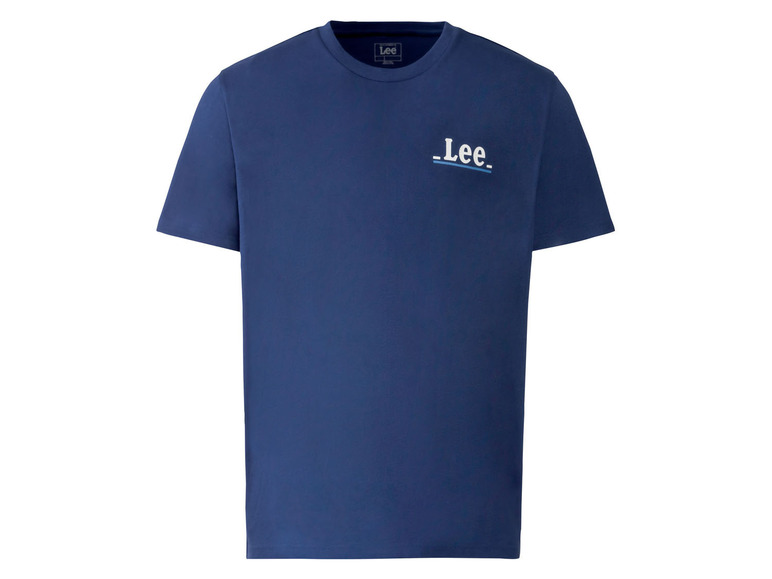 Ga naar volledige schermweergave: Lee Heren-T-shirt, met klein logo - afbeelding 6