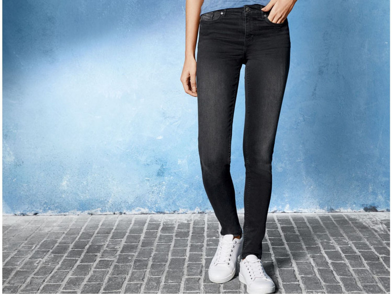 Aller en mode plein écran esmara® Jean super skinny pour femmes, style 5 poches, coton, élastomultiester, élasthanne - Photo 7