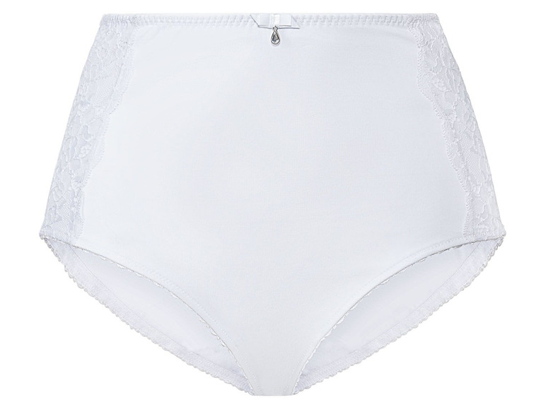 Ga naar volledige schermweergave: esmara® Set van 2 figuurcorrigerende slips met kant en sierstrikje - afbeelding 9